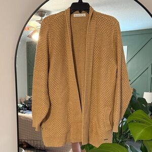 Abercrombie & Fitch Honeycomb Knit Cardigan